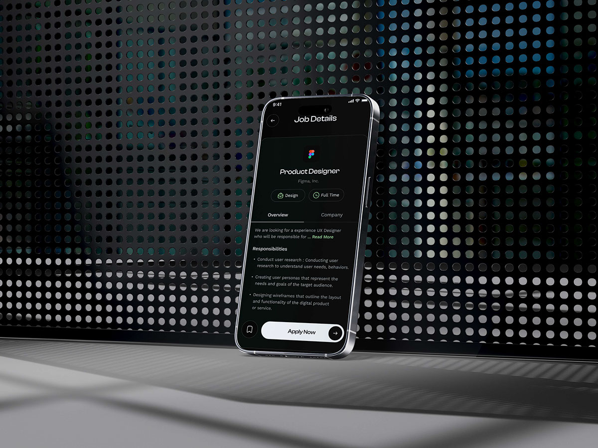 Job Finding Mobile App UI Design on Behance :: Behance