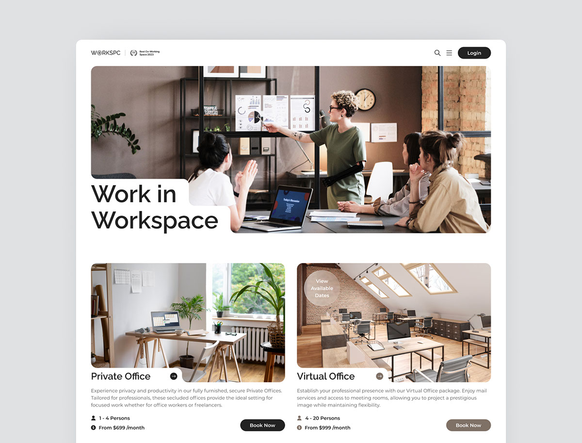 Workscape Figma Template rendition image