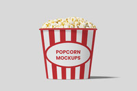 Popcorn Bucket Mockup Free Download