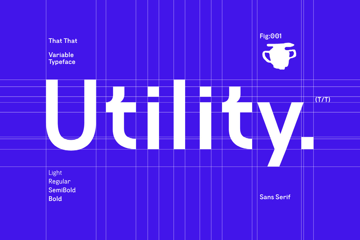 Utility Sans Variable Font on Behance :: Behance