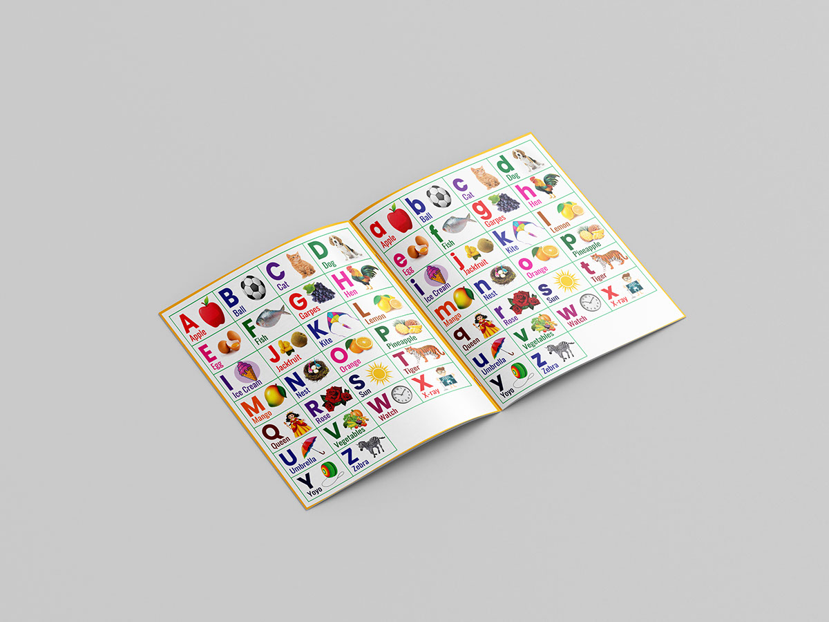 ABCD - A Nature Alphabet Book rendition image