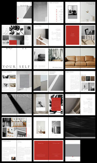 NOOK Home Living Magazine InDesign Template