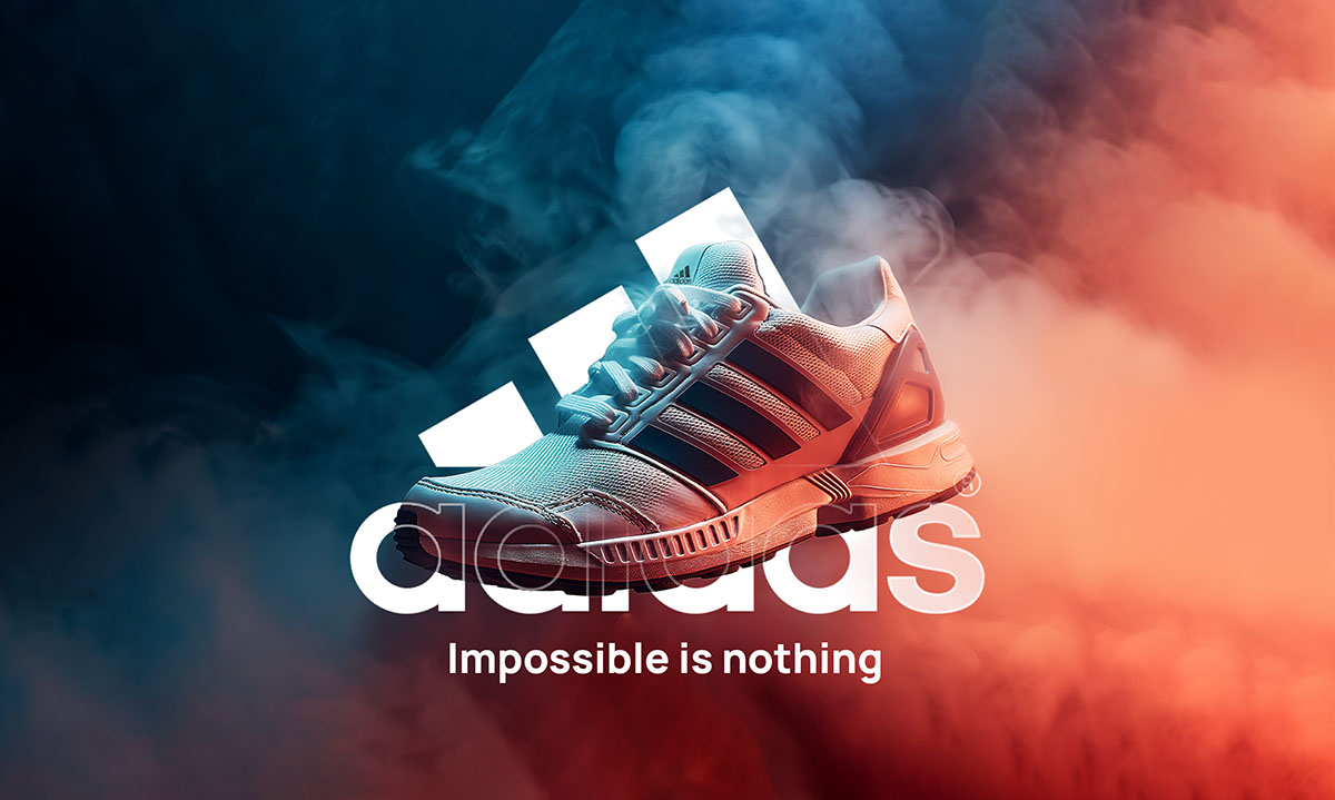 adidas campaign rendition image