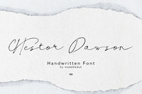 Hestor Dawson Handwritten Font