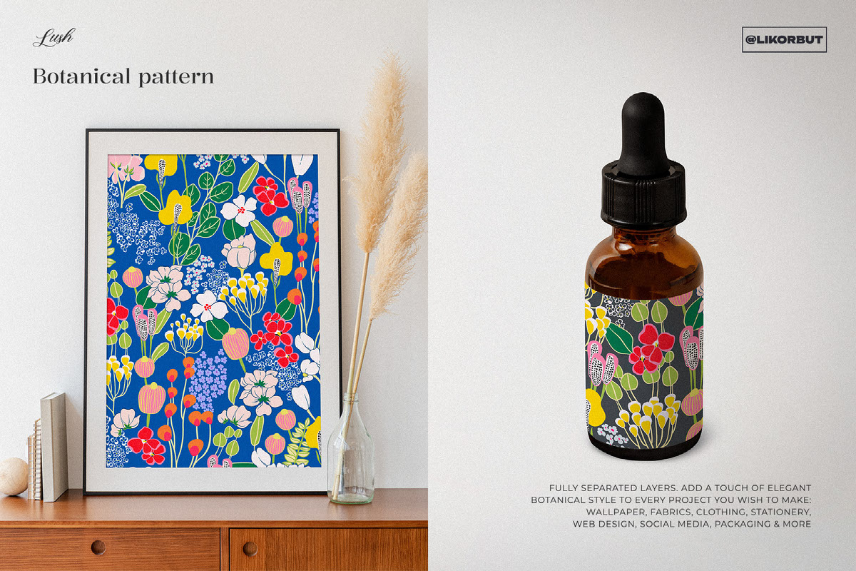 Abstract Flower Pattern and Graphics on Behance :: Behance