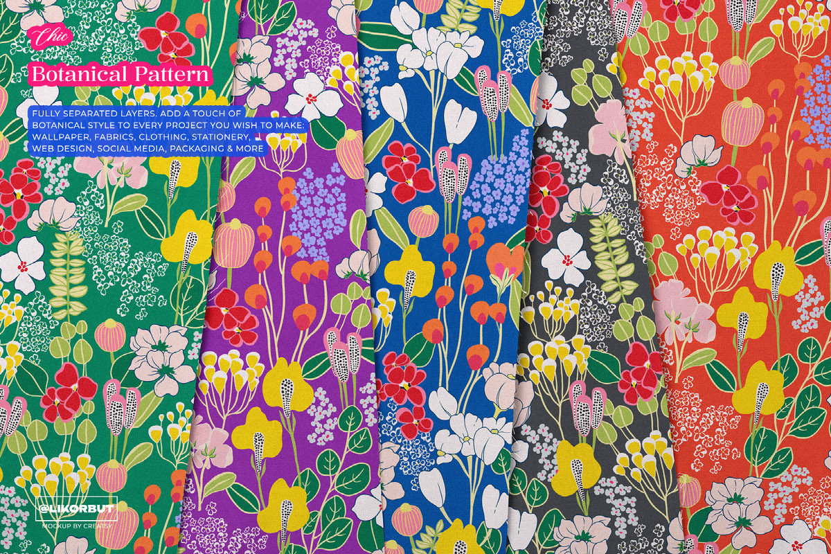 Abstract Flower Pattern and Graphics on Behance :: Behance