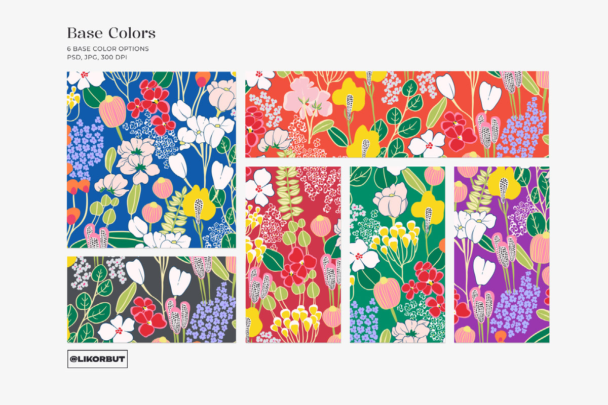 Abstract Flower Pattern and Graphics on Behance :: Behance