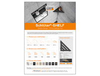 Schluter-SHELF - Product Selection Tool