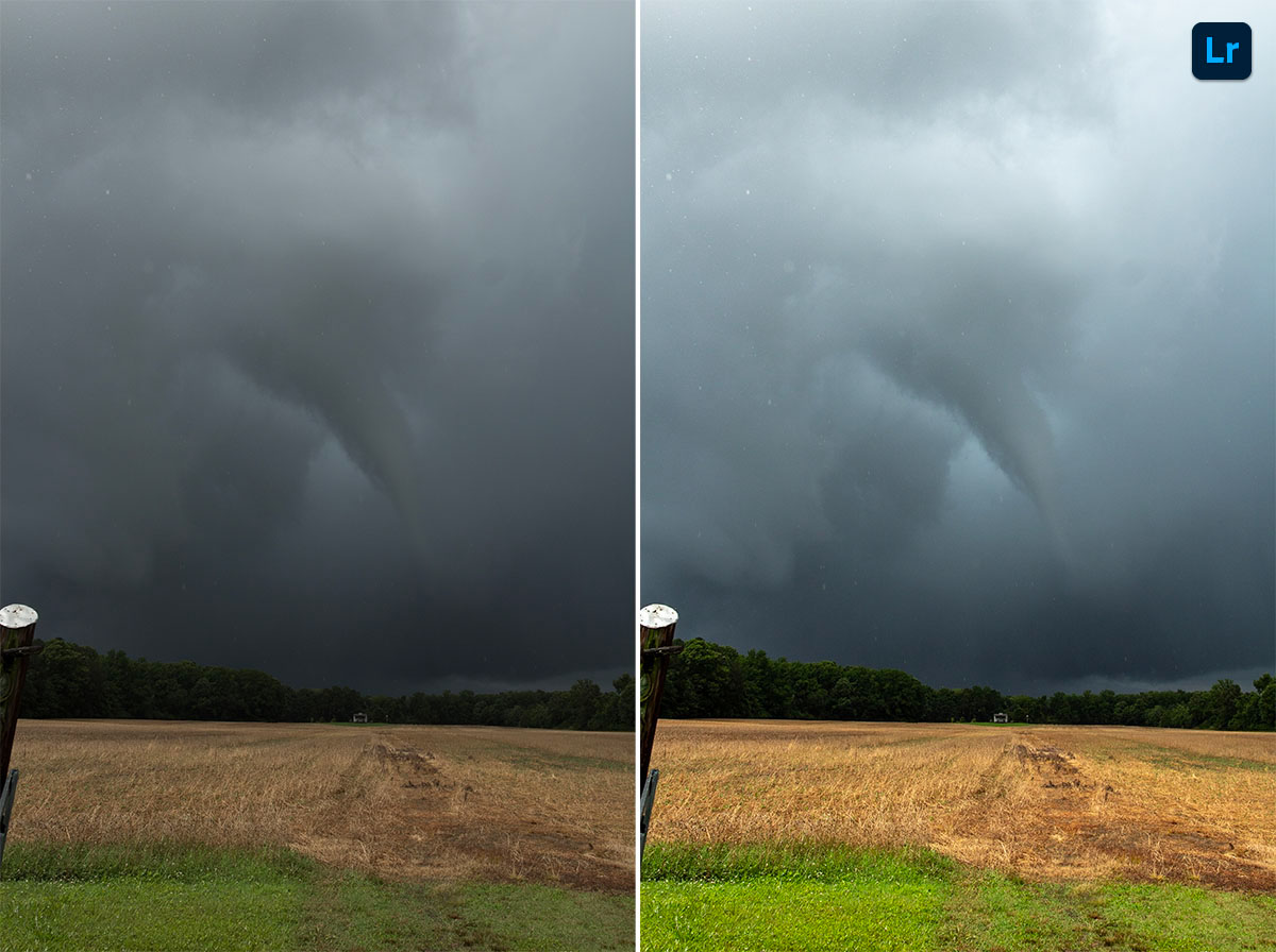 North Carolina Tornado Remix Lightroom
