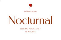 Nocturnal Modern Luxury Sans