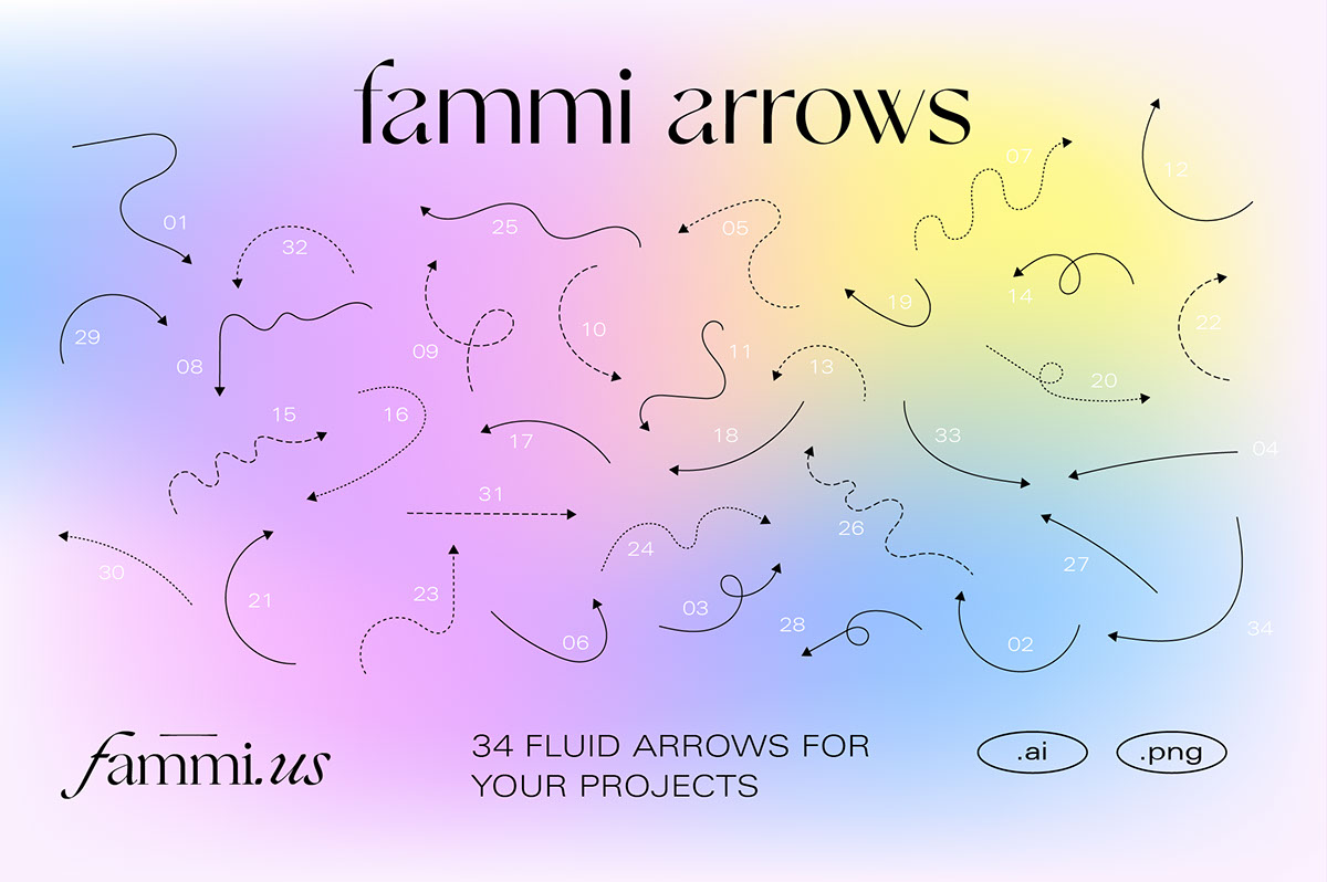 Fammi Fluid Arrows rendition image
