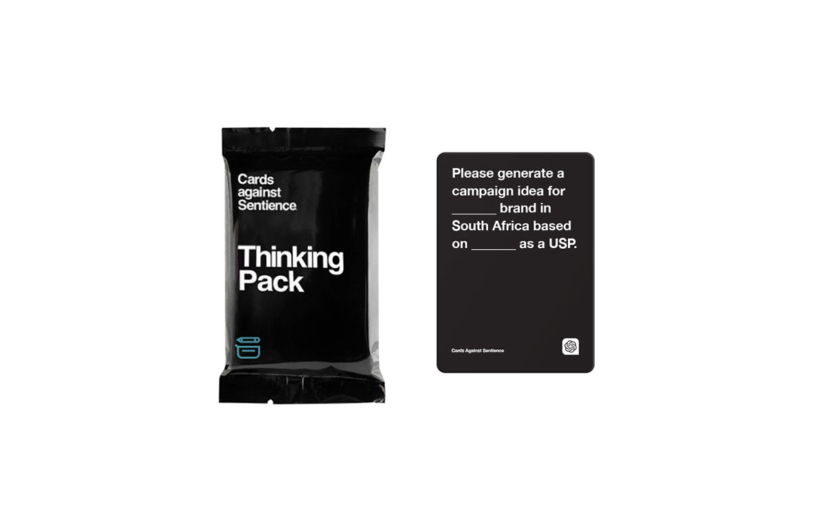 Cards Against Sentience - Pack rendition image