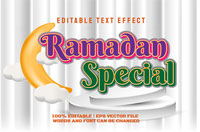 ramadan text effect