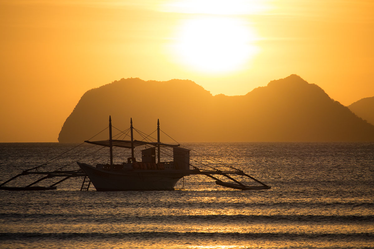 Philippines amazing sunsets rendition image