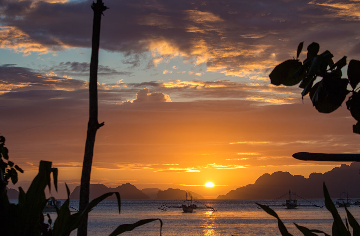Philippines amazing sunsets rendition image