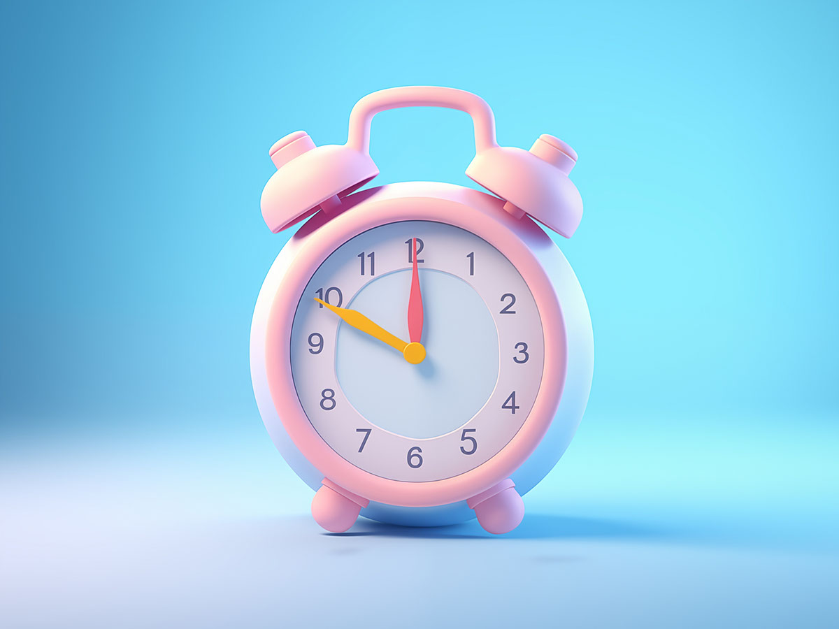 alarm clock rendition image