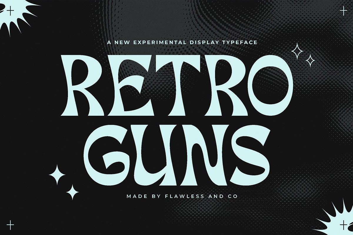 Retro Guns rendition image