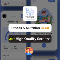 Fitness-Nutrition-Mobile-UI-Kit -Figma UI Kit
