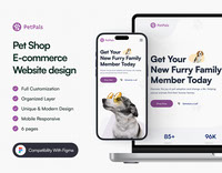 Pet Business Website Design