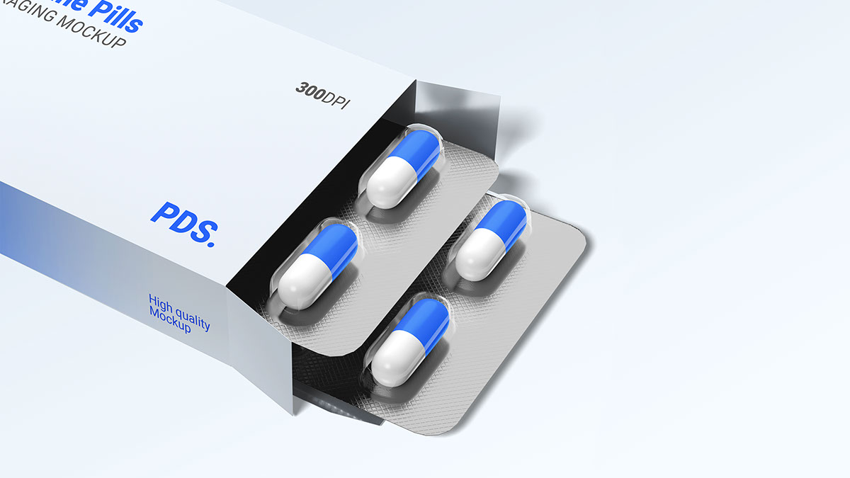 Pills Box 3 rendition image