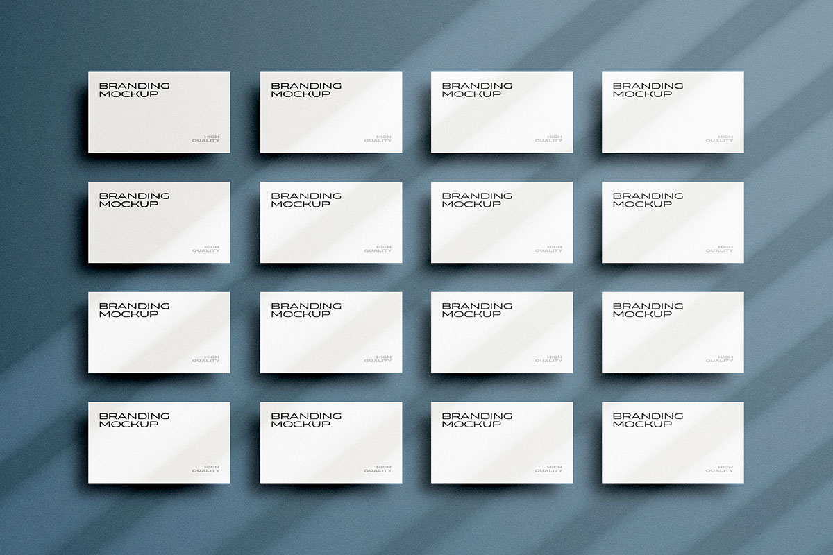 Letterhead and Business Card Mockup rendition image
