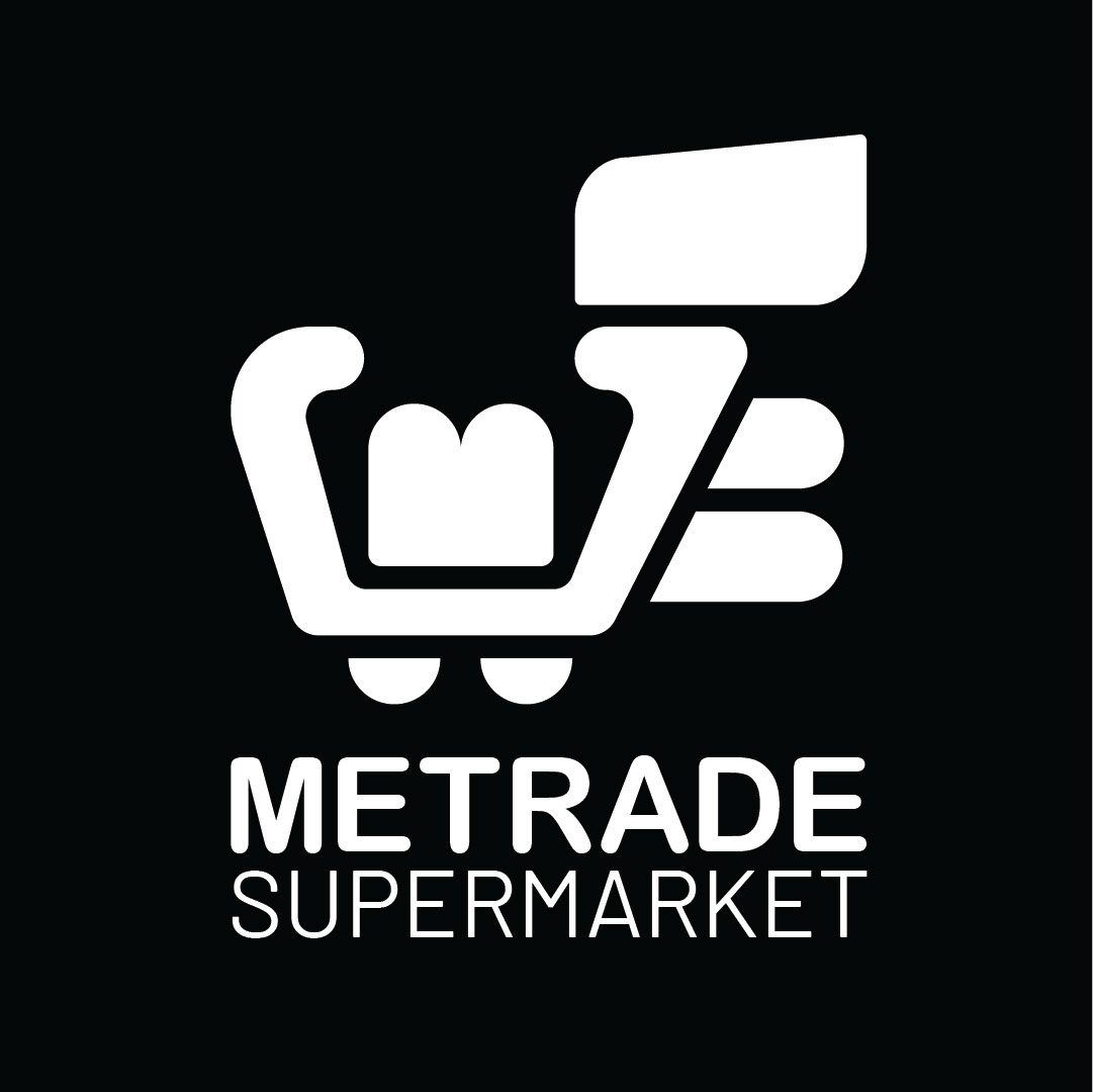 Metrade supermarket logo rendition image