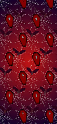 Gothic iPhone 13 Wallpaper - Original Red Version