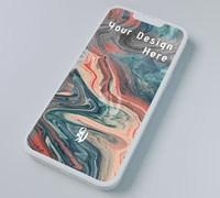 iPhone 14 Clay Mockup 1 pose 5 colours
