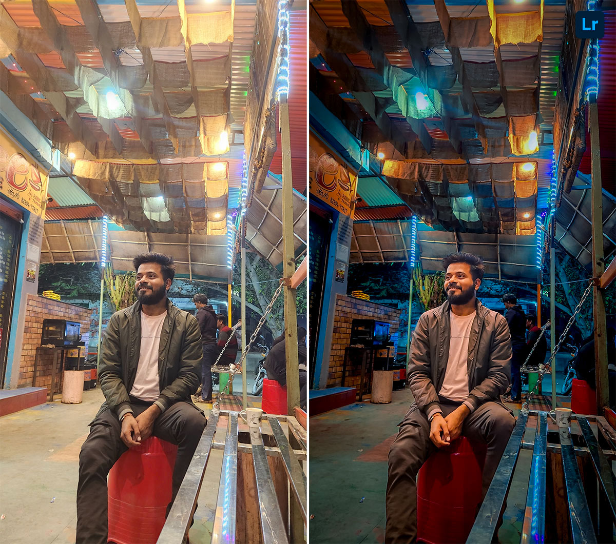 Cold night | Edit | Photoshop Lightroom