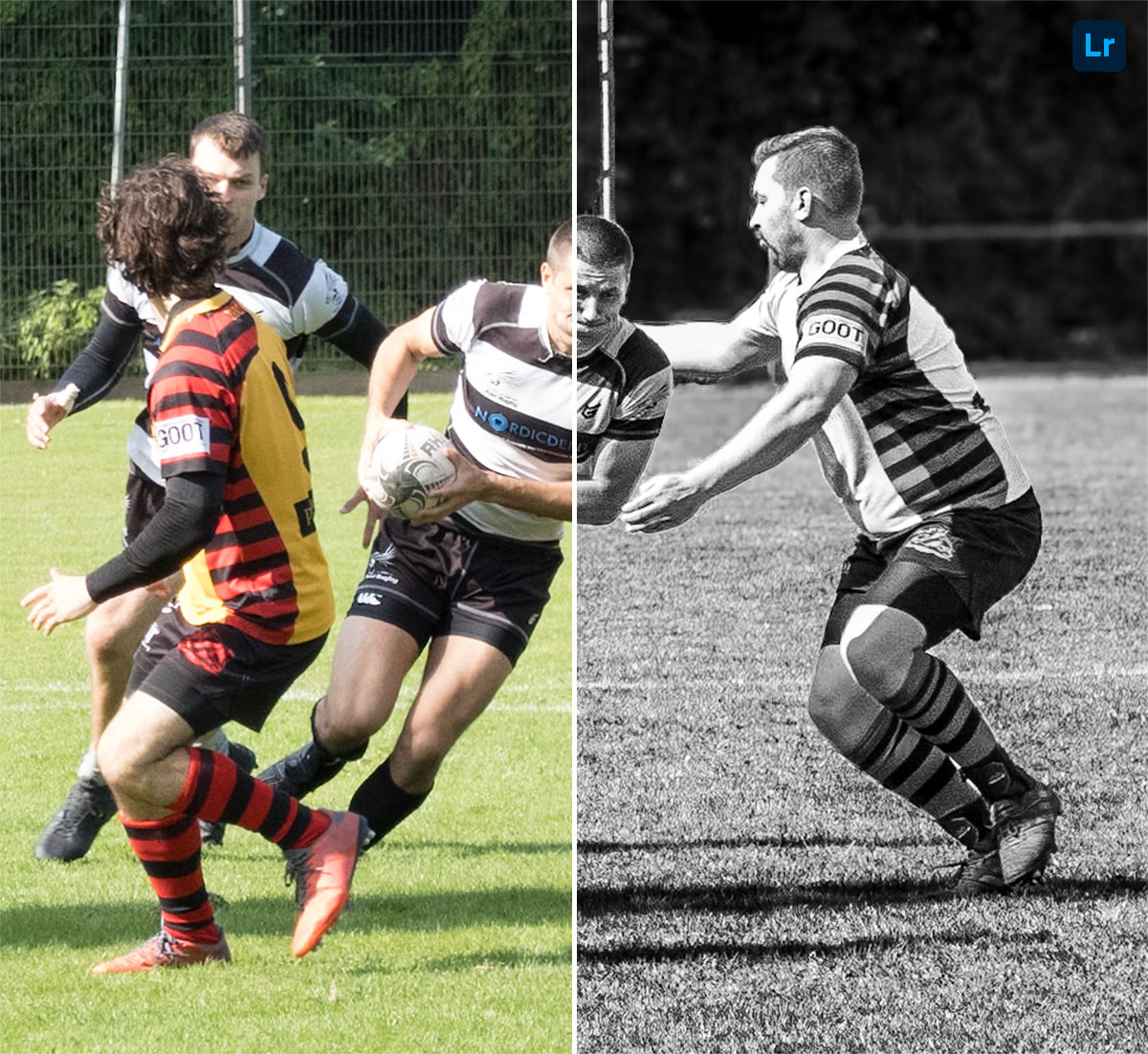 Rugby match | Edit | Photoshop Lightroom