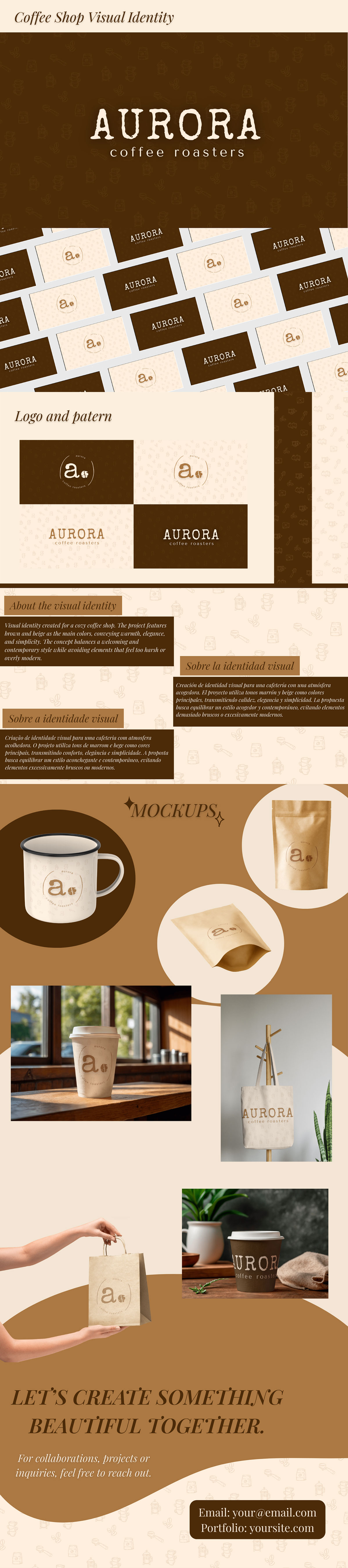 coffee shop visual identity on Behance :: Behance