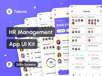 Talento - HR Management App UI Kit