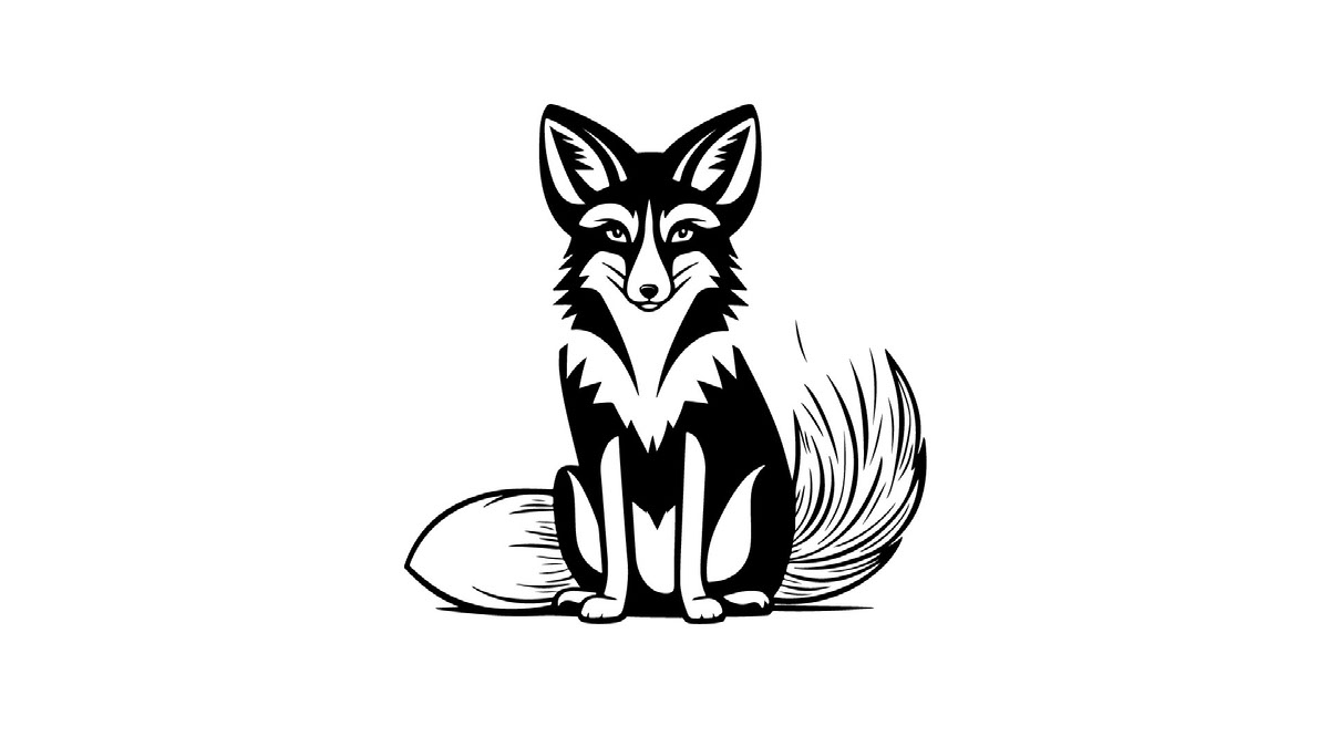 Curious Fox_ Vector Animal Illustration on Behance :: Behance