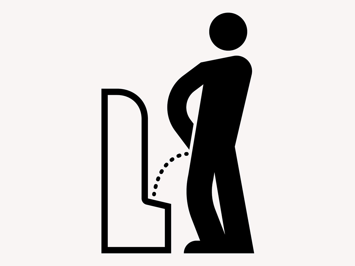 urinal rendition image