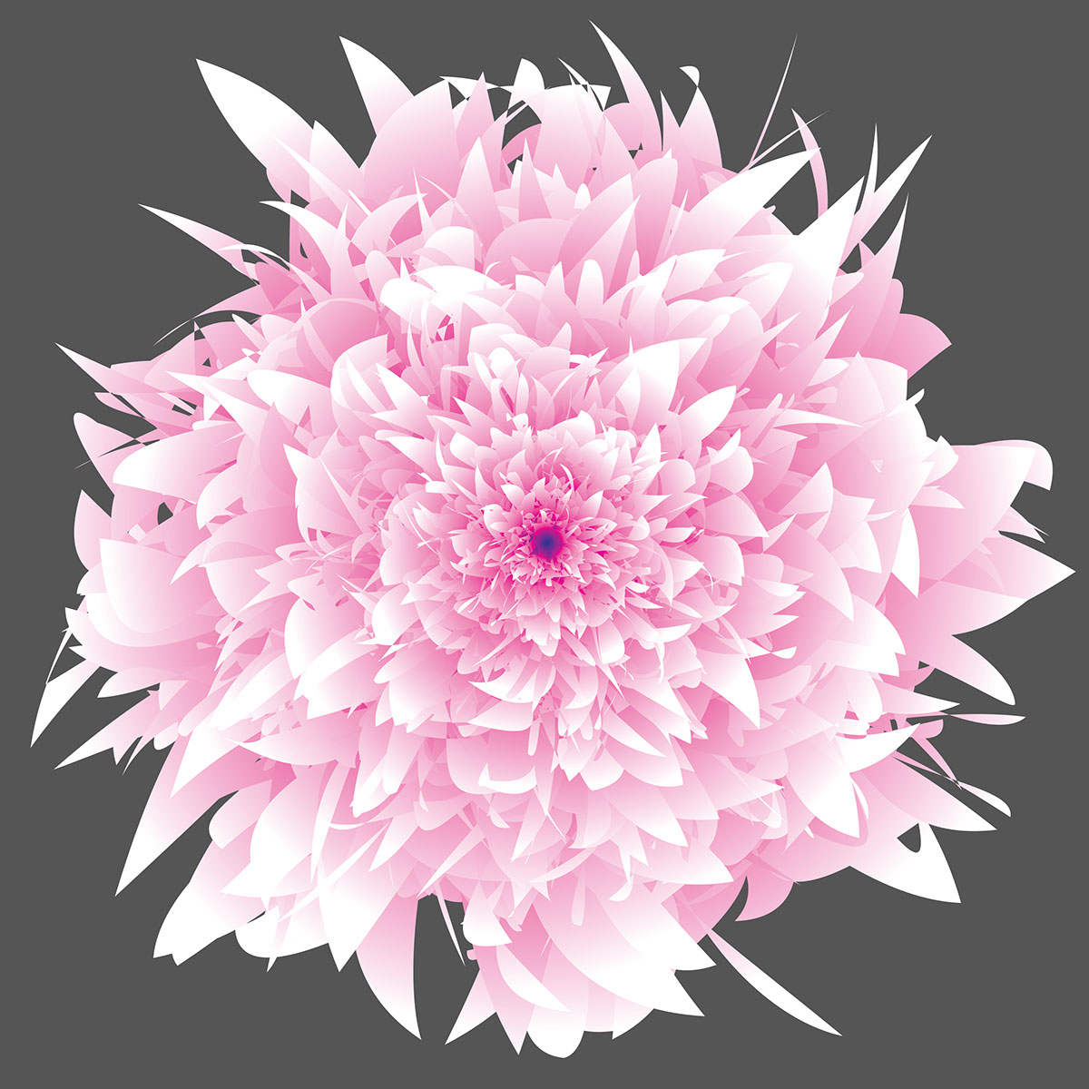 Flower rendition image
