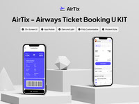 AIRTIX - Airways Ticket Booking UI KIT