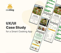 Mobile cooking app Case Study