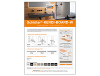 Schluter-KERDI-BOARD-W - Product Selection Tool