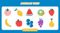 Abstract Fruit Vector Set