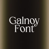 Galnoy-BoldDisplay-FreeWeight