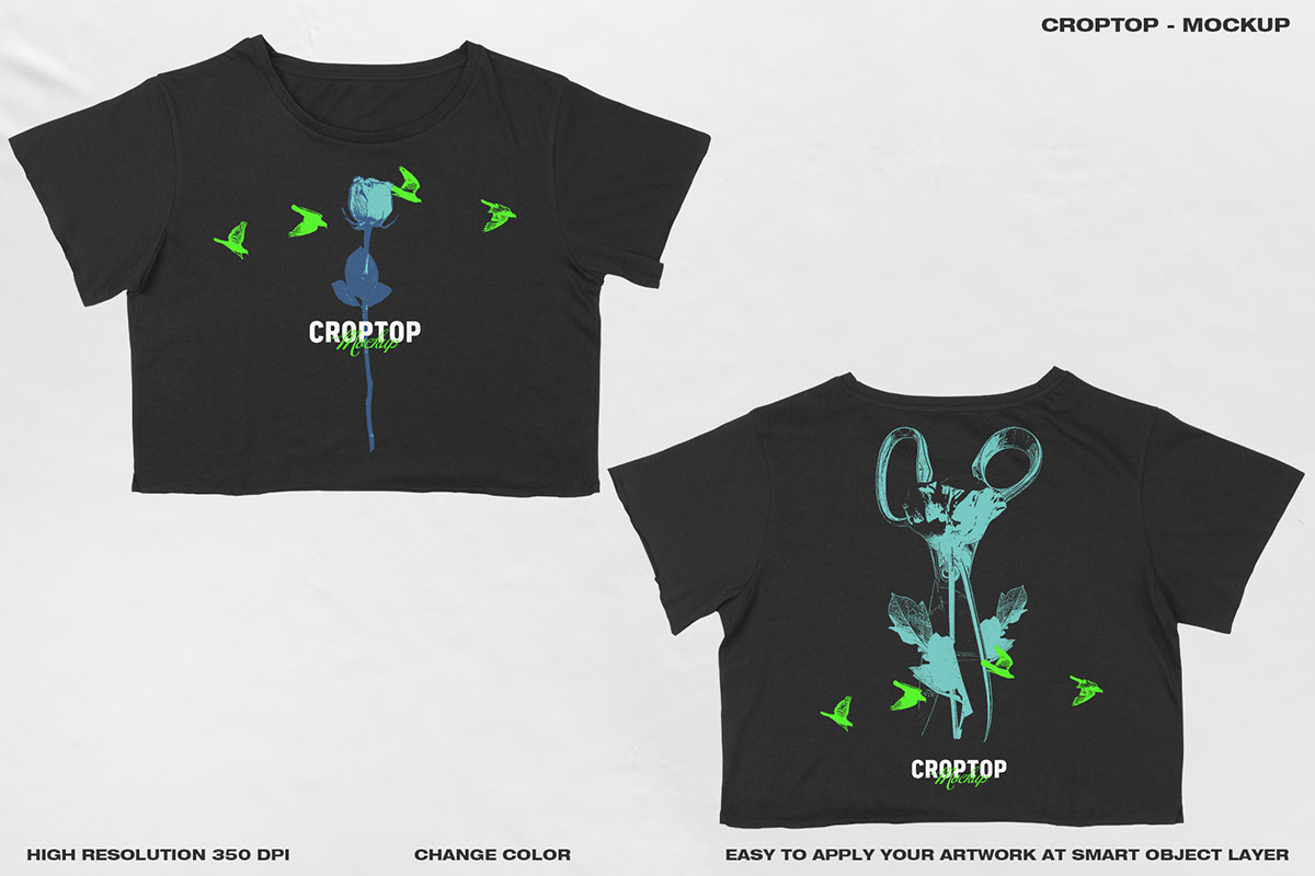 CROPTOP - MOCKUP LINK rendition image