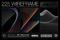 225 Wireframe Elements Bundle