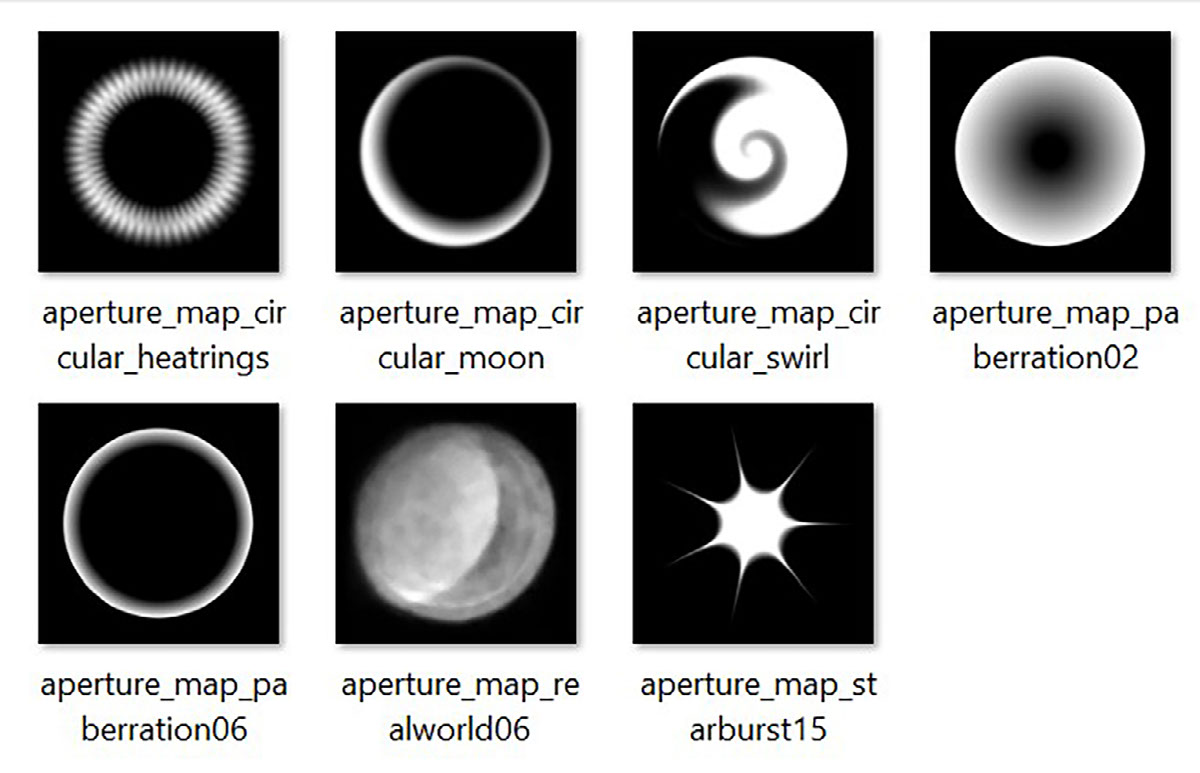 Bokeh maps rendition image