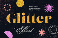Sparkling Glitter Text and Logo Effect