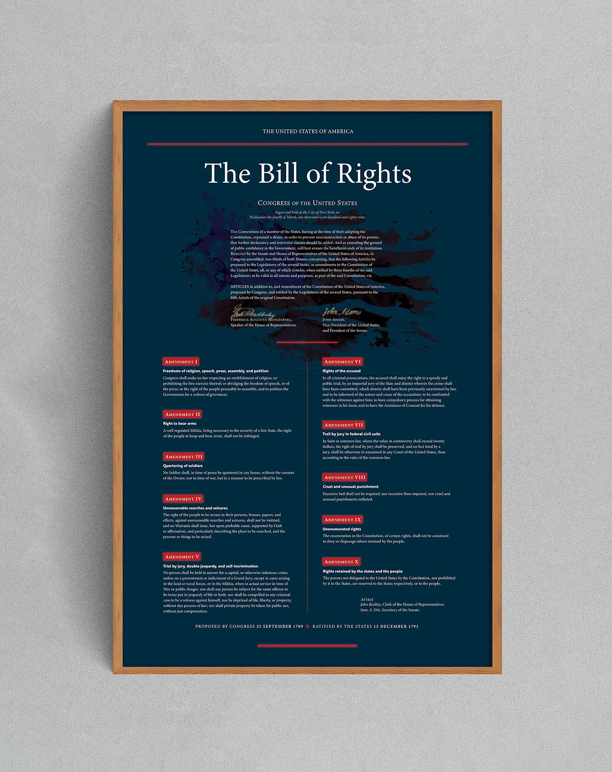 BILL OF RIGHTS ILLUSTRATOR TEMPLATE rendition image