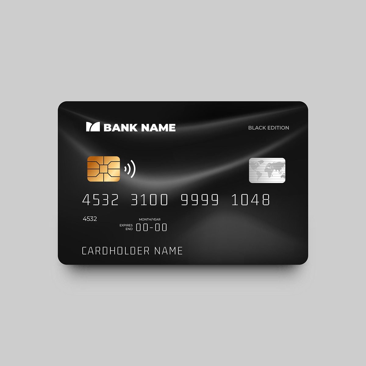 credit card rendition image