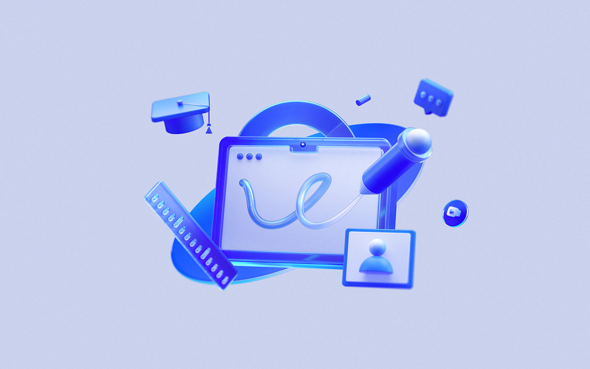 Blue technology style icon PSD 4 image Vol2 rendition image