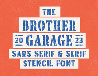 Brother Garage Font
