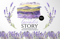 Lavender Collection by ElenaDoroshArt
