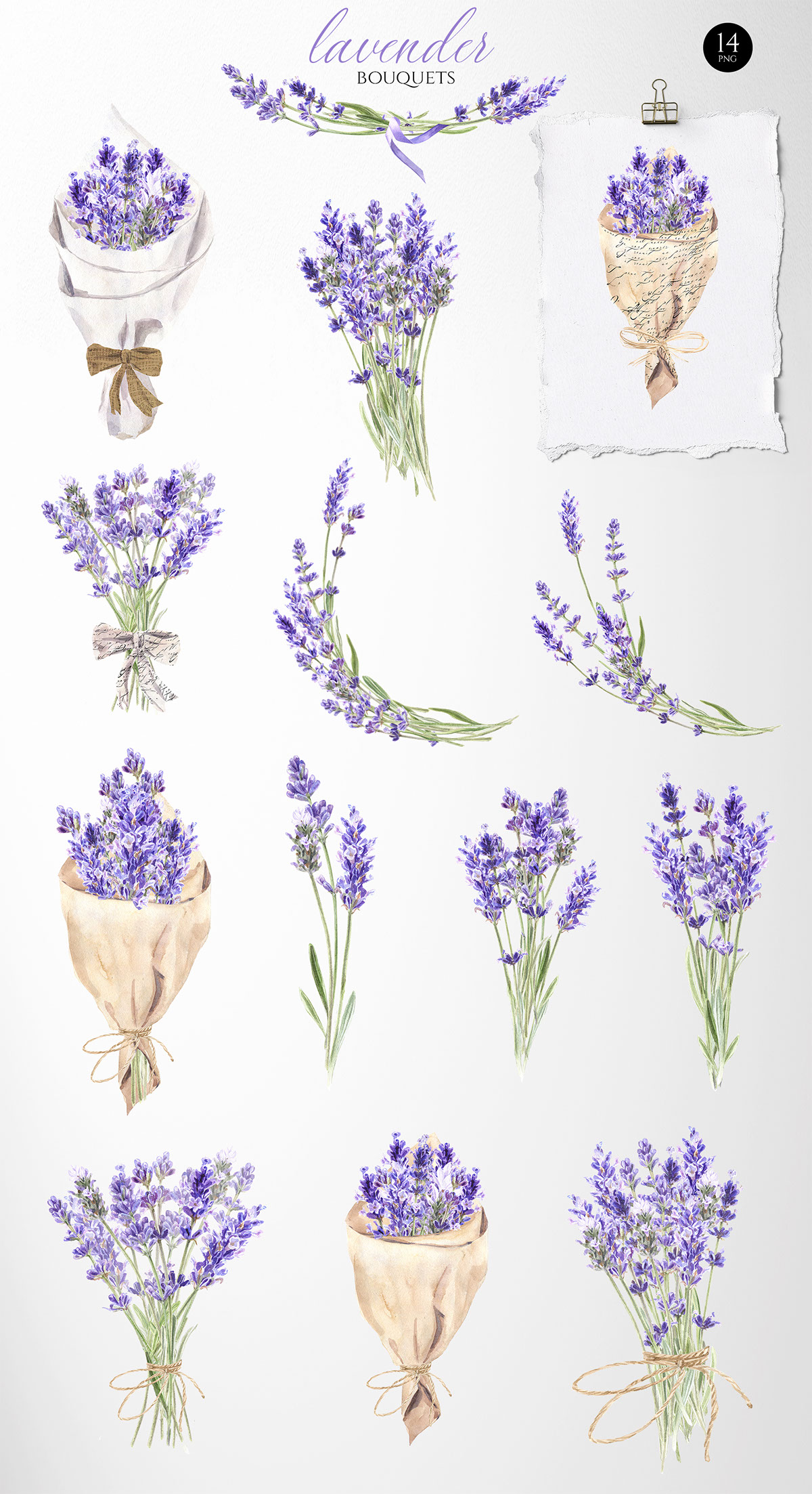 Lavender Collection by ElenaDoroshArt rendition image